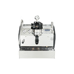 La Marzocco GS3 MP Schwarz Dual-Boiler Espressomaschine mit manuellem Paddle, Frontansicht