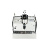 La Marzocco GS3 MP Schwarz Dual-Boiler Espressomaschine mit manuellem Paddle, Frontansicht