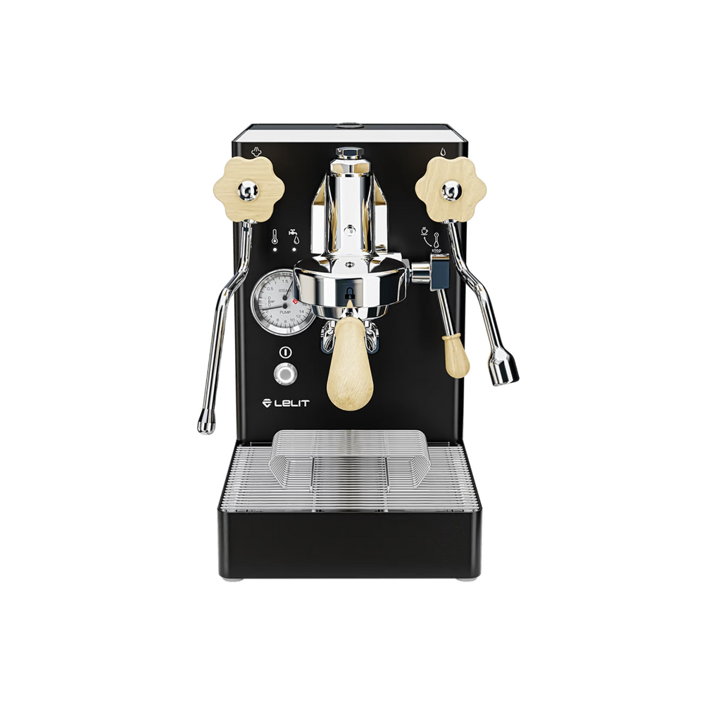 Lelit Mara X V2 negro Bundle Barista con molinillo y accesorios