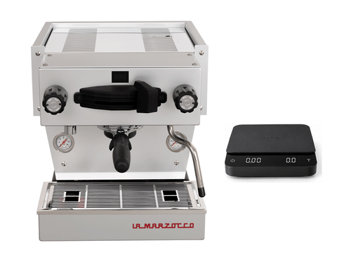 La Marzocco Linea Mini R con báscula – Pack Grey Barista Control