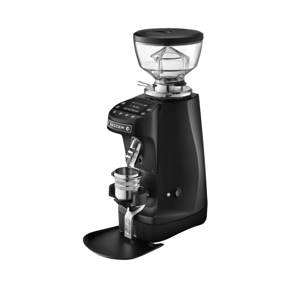 Mazzer Mini G Schwarz – Grind-by-Weight Espressomühle