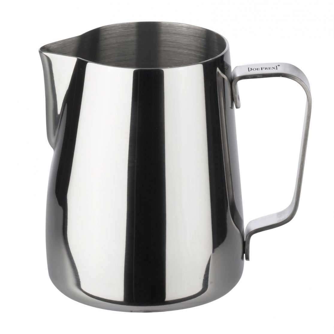 Joefrex Milchkännchen 590ml Edelstahl, ideal für Latte Art, spülmaschinenfest.