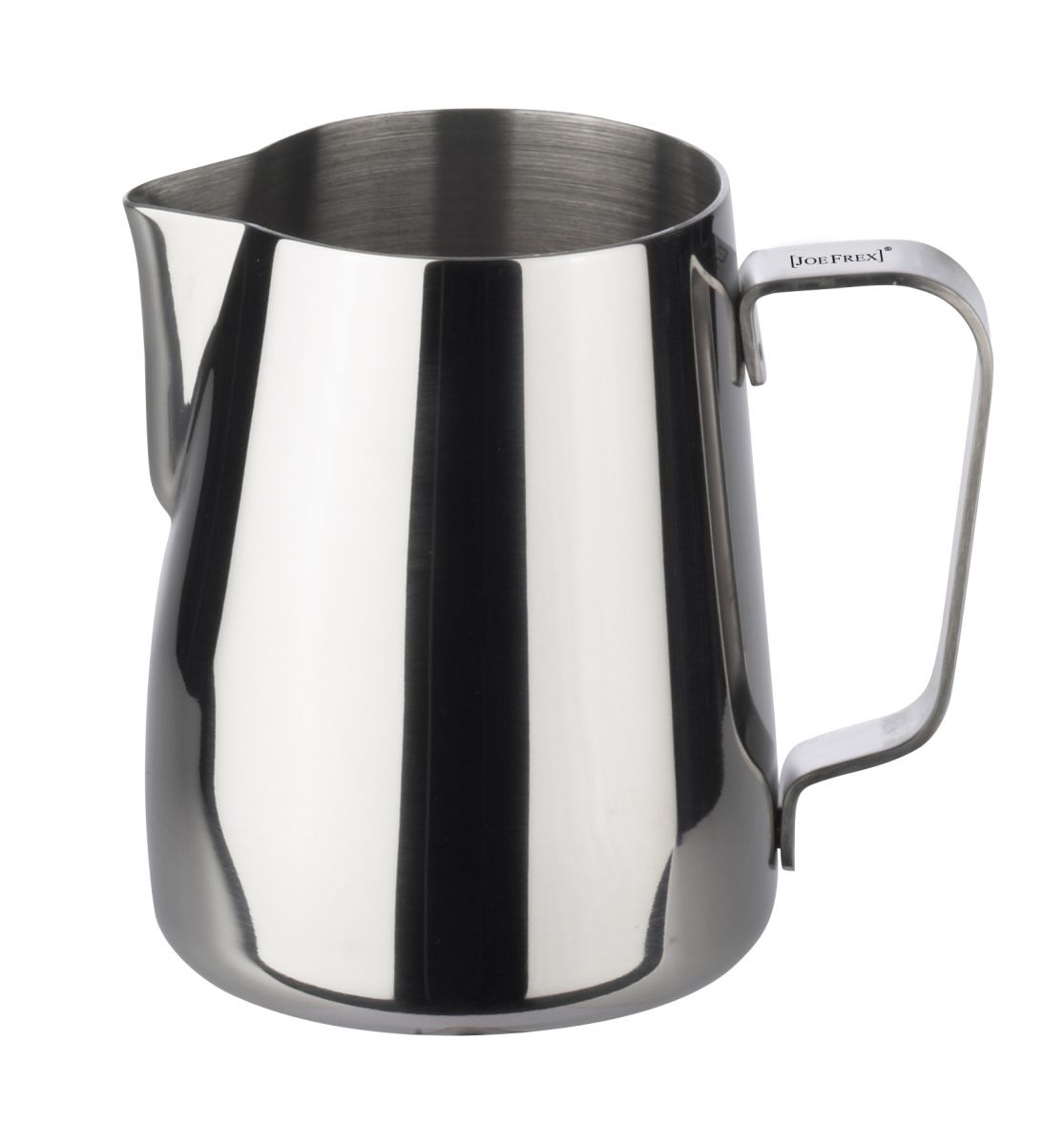 Joefrex Milchkännchen 590ml Edelstahl, ideal für Latte Art, spülmaschinenfest.