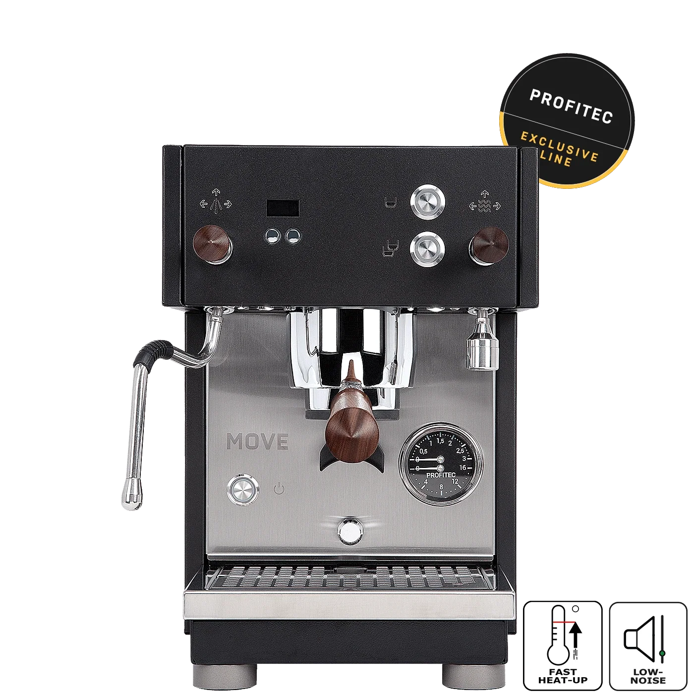 Profitec MOVE Espressomaschine Frontalansicht