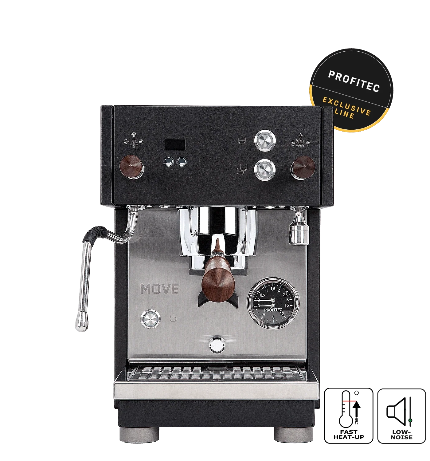 Profitec MOVE Espressomaschine Frontalansicht