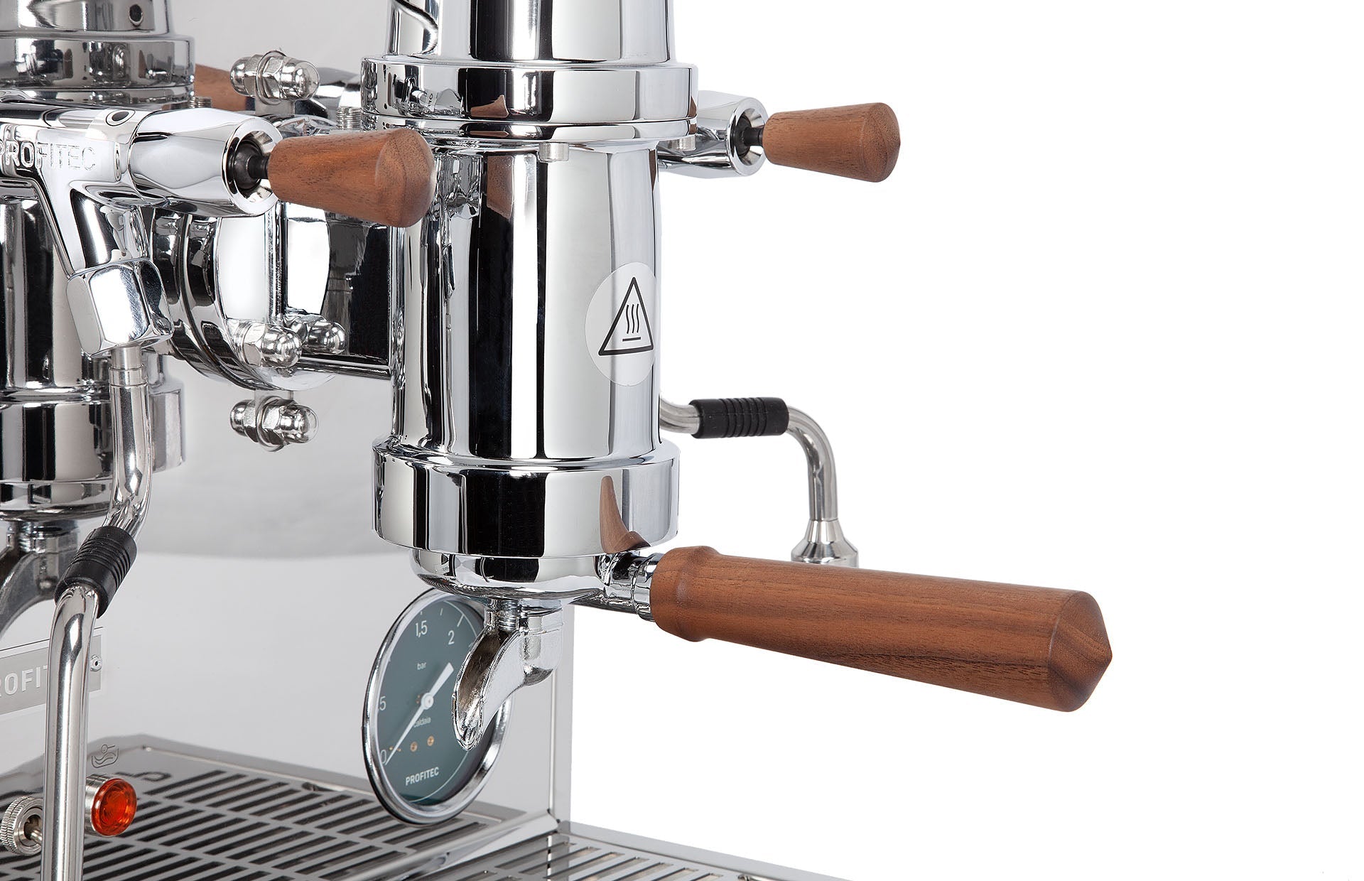 Profitec Pro 800 Detailansicht Kesseldruckmanometer