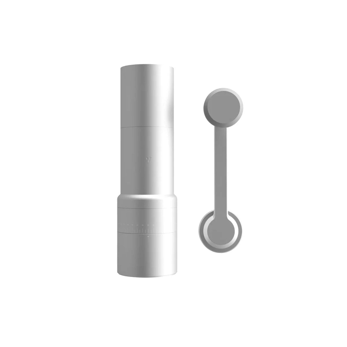 Varia Evo Hybrid Silber Handmühle
