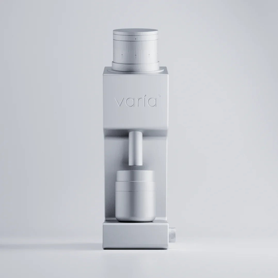 Varia VS4 Silber Single Dose Mühle mit konischem Mahlwerk