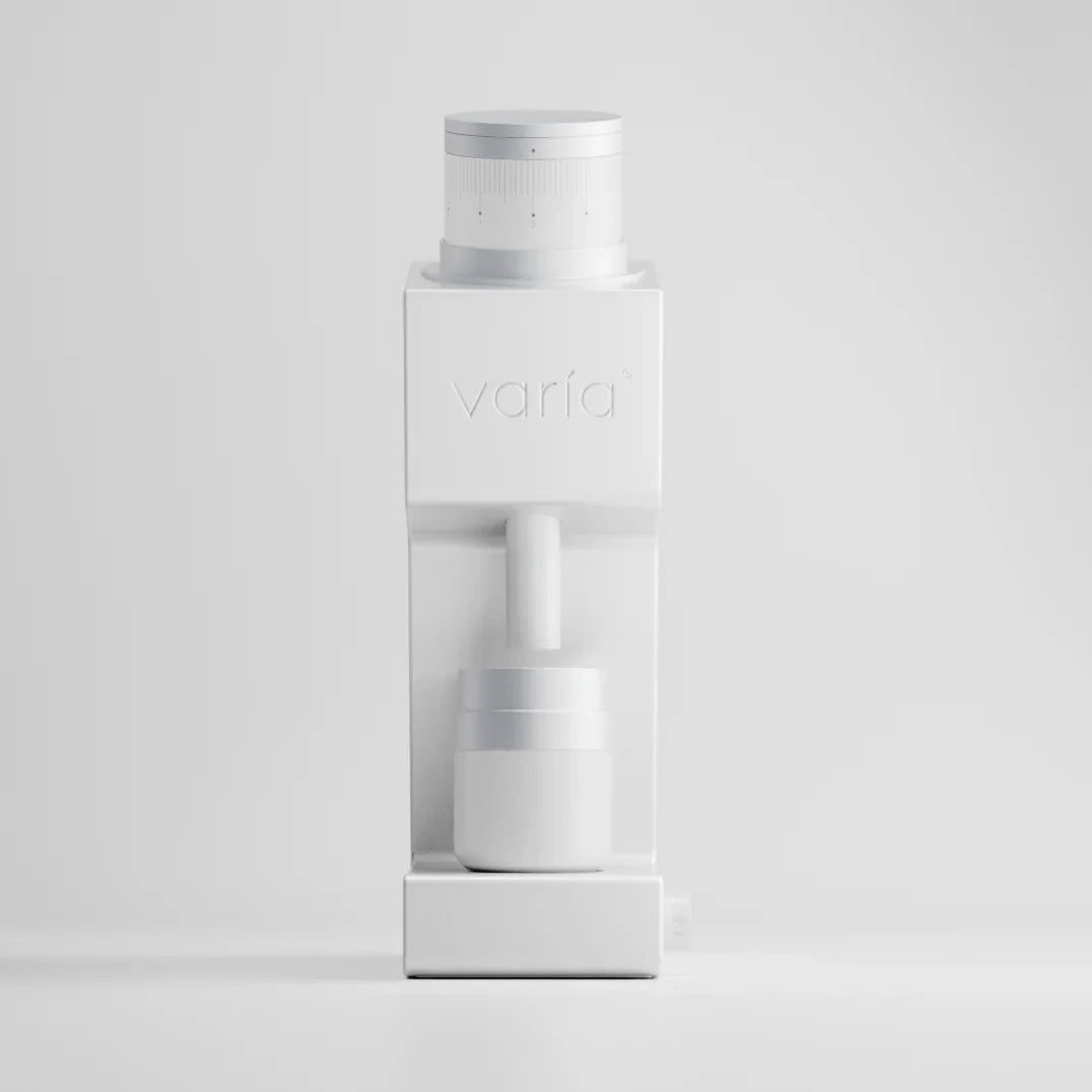 Varia VS4 Weiß Single Dose Mühle mit konischem Mahlwerk
